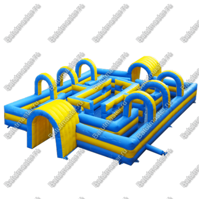 Надувной лабиринт "Дуга", 8*8*3 м
