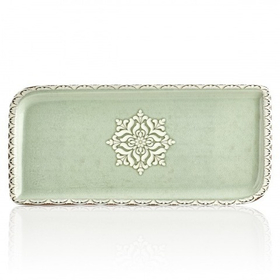 Блюдо прямоугольное l=35*16 cм,фарфор,серия "ROME"