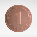 Germany, 1 Pfennig, 1984, (Hamburg Mint - "J"), VF
