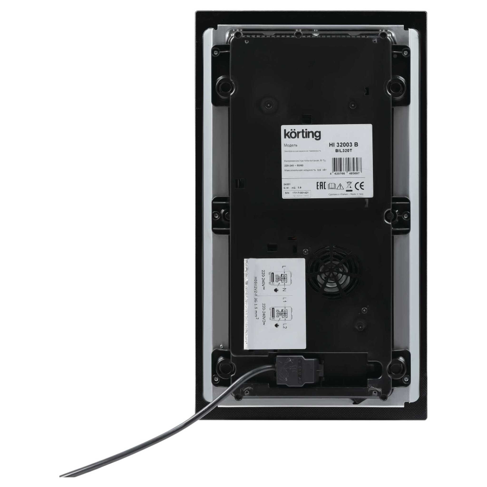 Индукционная варочная панель Korting HI 32003 B фото 6