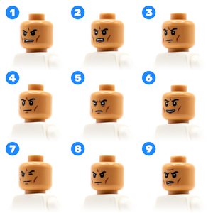 Головы клонов (в ассортименте)