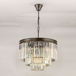 Citilux Мартин CL332131 Люстра хрустальная подвесная Прозрачная