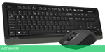 Набор периферии A4Tech Fstyler FG1012 черный/серый