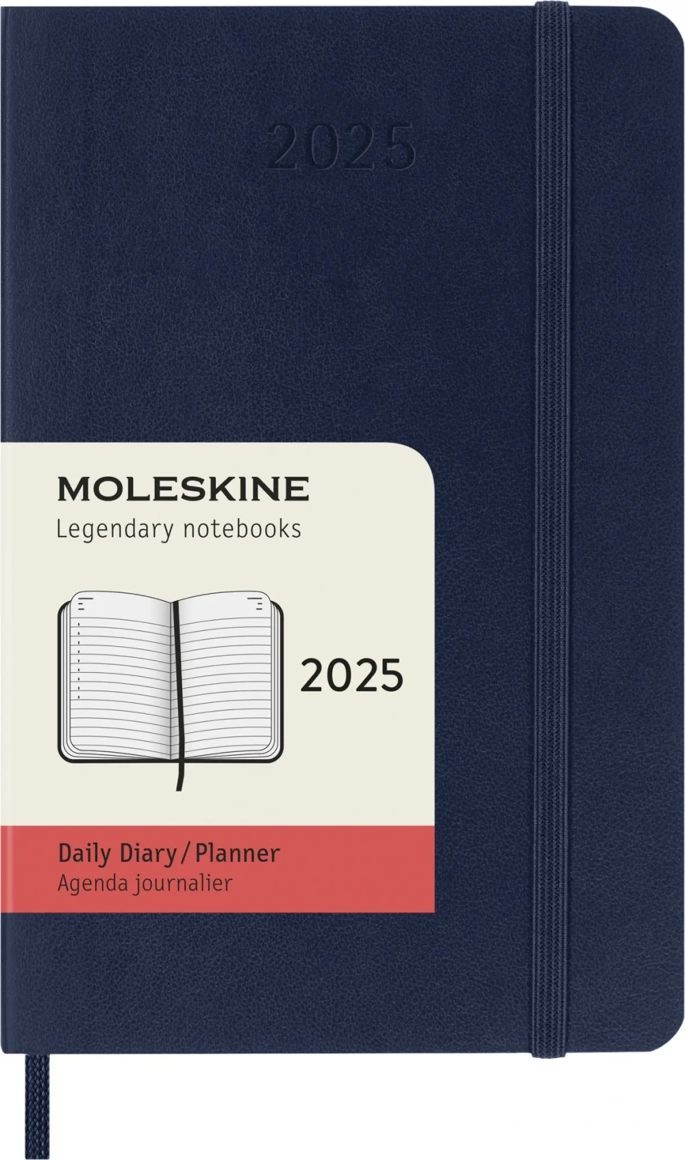 Ежедневник Moleskine (DSB2012DC2) Classic Soft Pocket 90x140мм 400стр. мягкая обложка синий сапфир