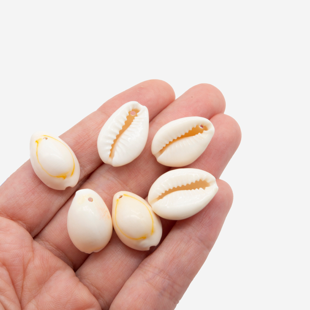 Ракушки Каури с одним отверстием, 18-20мм