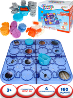 Головоломка Веселое IQ-развитие "Покорители космоса" 4 уровня сложности, 160 заданий (ИК-8715)