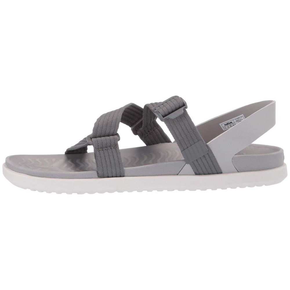 Летние сандалии Native Zurich Pigeon Grey Dublin Grey серые