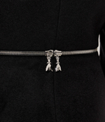 Хлопковое пальто 2в1 Patrizia Pepe - черный(2O0166 A171)