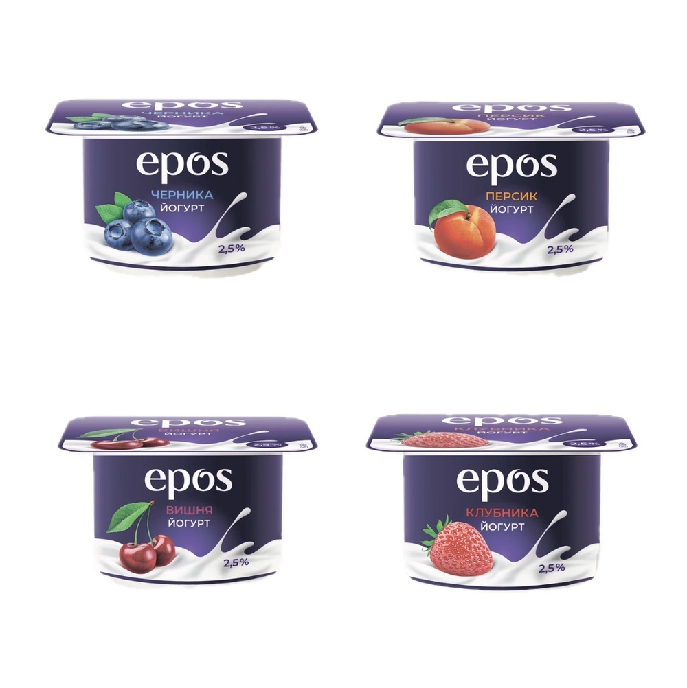 Йогурт EPOS 2,5 % 120 гр.