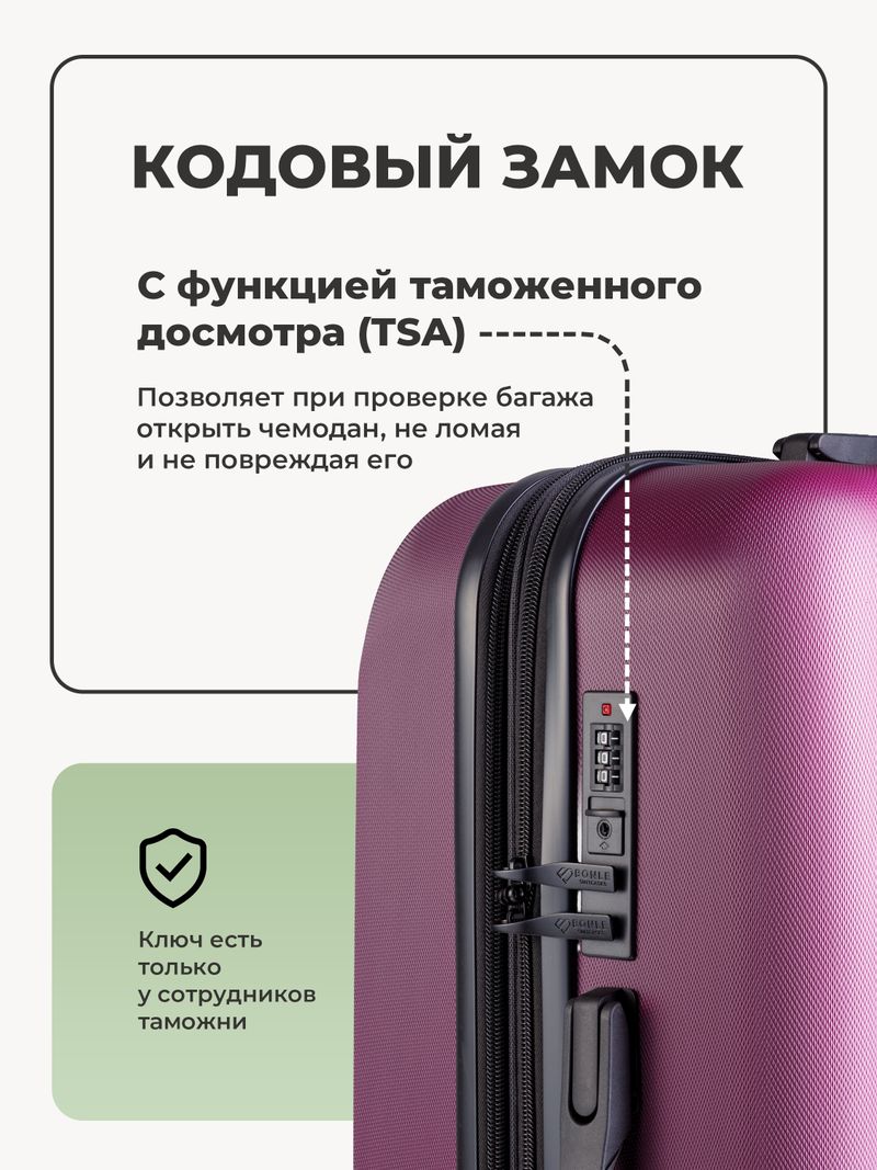 Набор S/L ручная кладь и большой Винный