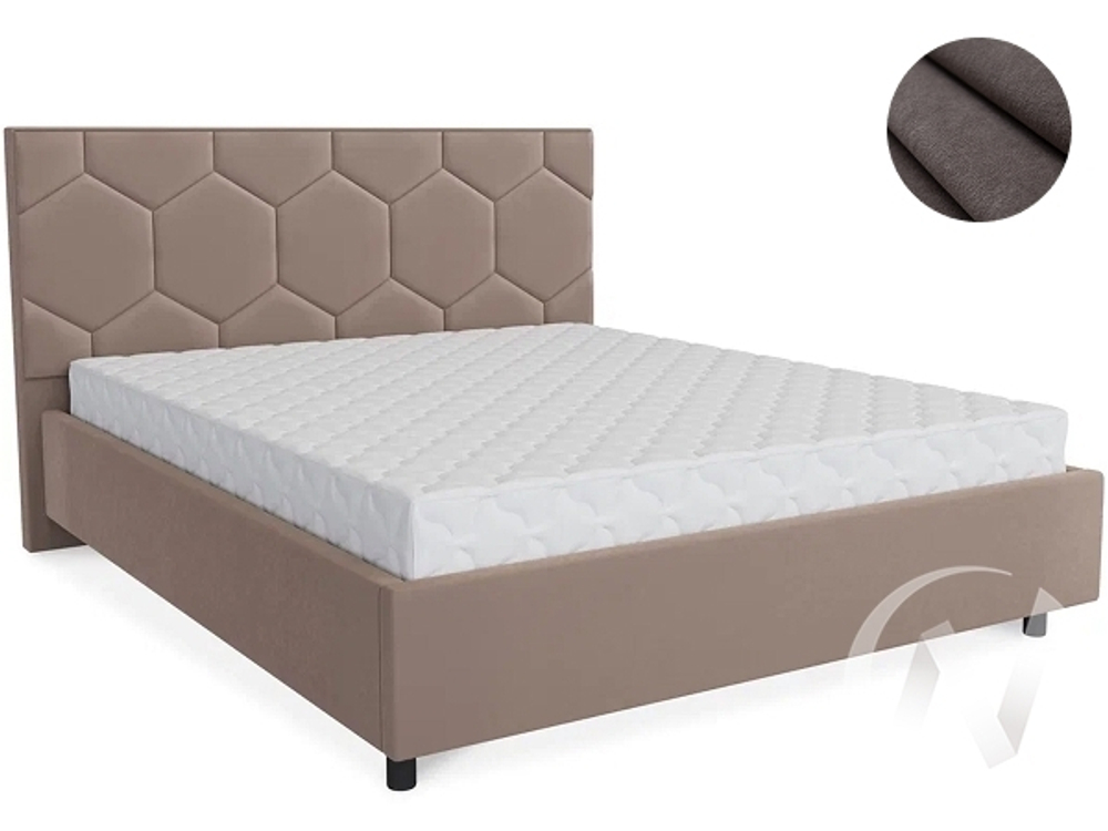 Кровать Соты 3 1;8 (Ultra Stone; 1 категория)