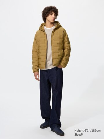 UNIQLO Куртка PUFFERTECH, желтый