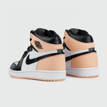кроссовки Air Jordan 1 Mid White Cream Black Wmns