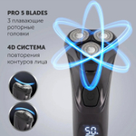 Электрическая бритва Polaris PMR 0415R PRO 5, чёрный