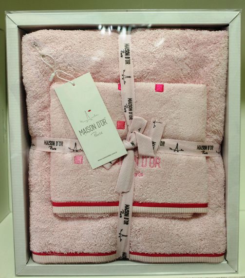 Набор полотенец  CANDY КЕНДИ 3пр 30х50 50х100 и 70х140 Maison Dor Турция