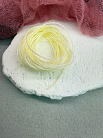 Шнур для плетения браслетов 0,8 мм, Топленое молоко (5 м)