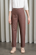 31021 Брюки женские (пепельно-коричневый)