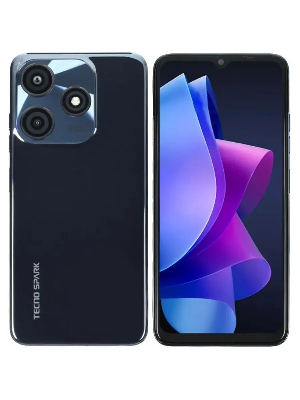 6,56" Смартфон Spark 10C 4/128 ГБ 4894947002250 BLACK