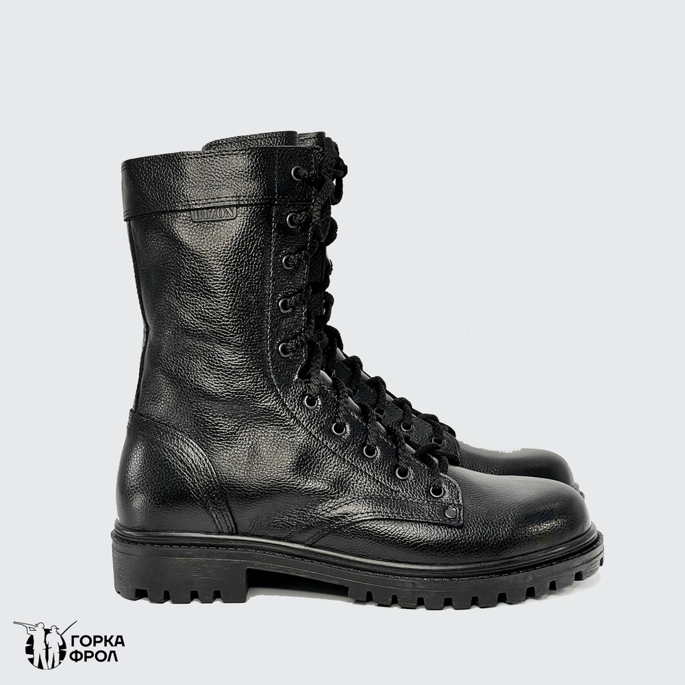 Берцы ТРЕК BIZON ТК-10, кожа хромовая, подошва каучук, Ortholite