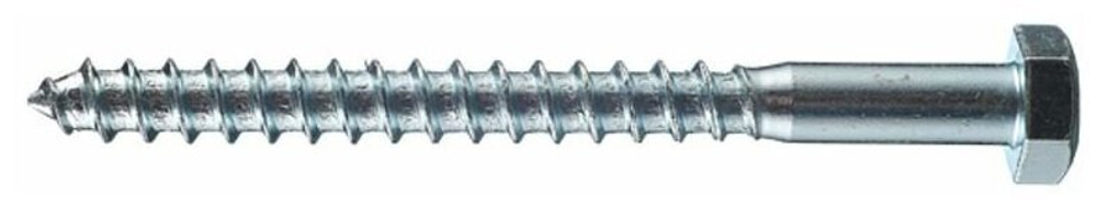 БОЛТ САНТЕХНИЧЕСКИЙ СТРОЙБАТ ОЦИНК DIN 571 8Х90 2ШТ 3684