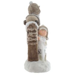 GAEM Фигурка декоративная с подсветкой "Дети", L29 W17 H42 см