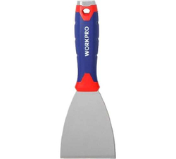 Шпатель WORKPRO гибкий, нержавеющая сталь, 100 мм WP321012