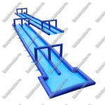 Водная горка без надувного дна, герметичная ТУРБО "Гидроспуск", 50*4*2 м