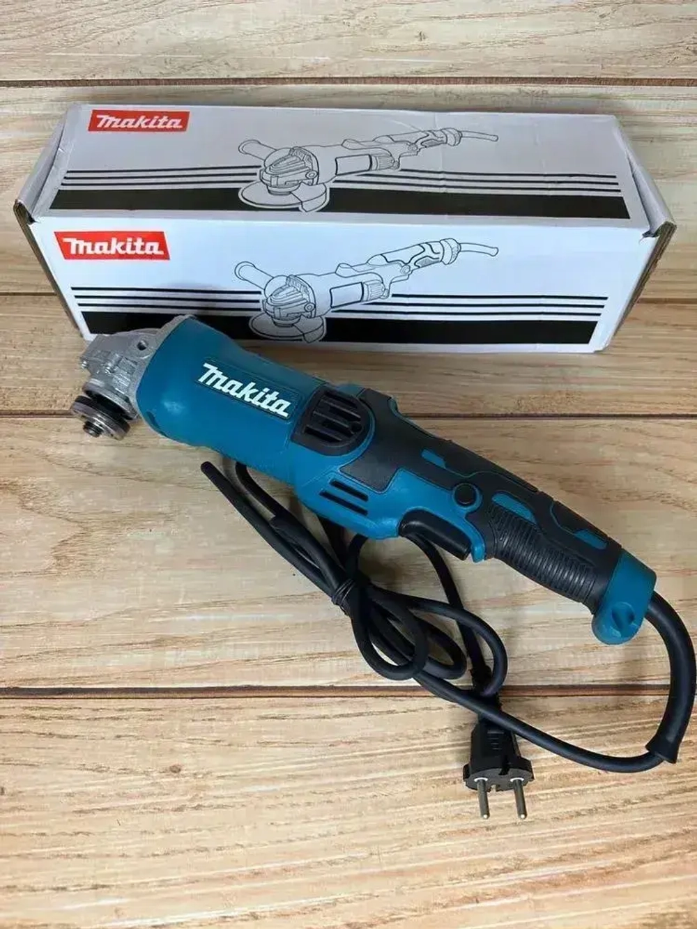 Makita Болгарка УШМ 125 с регулировкой оборотов электрическая/ Шлифмашина сетевая 1600W щеточная