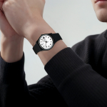 SWATCH Unisex 34mm White Watch GB743