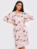 Ночная сорочка утеплённая