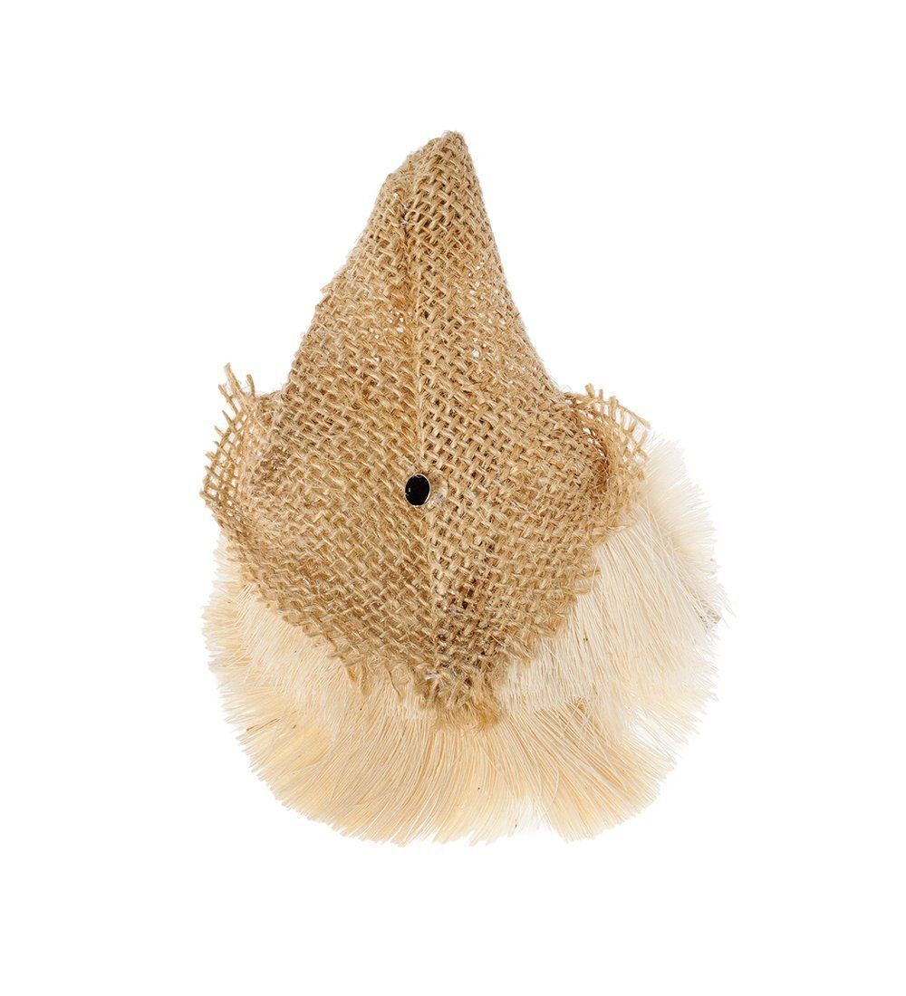 DO-091 Домовик магнит в льняном колпаке мал. - Вариант A