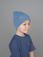 Шапка трикотажная РИО(Джинс)