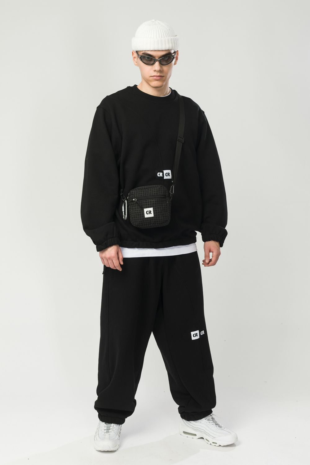 Толстовка Codered крюнек Two Phase Crew Черный/Черный