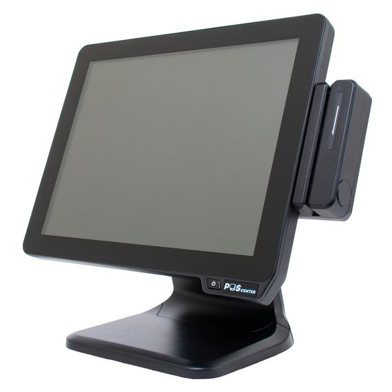 Сенсорный моноблок POScenter POS200 (15&quot;, PCAP, AG-J6412, RAM DDR4 8Gb, SSD M2 128Gb, MSR) без ОС