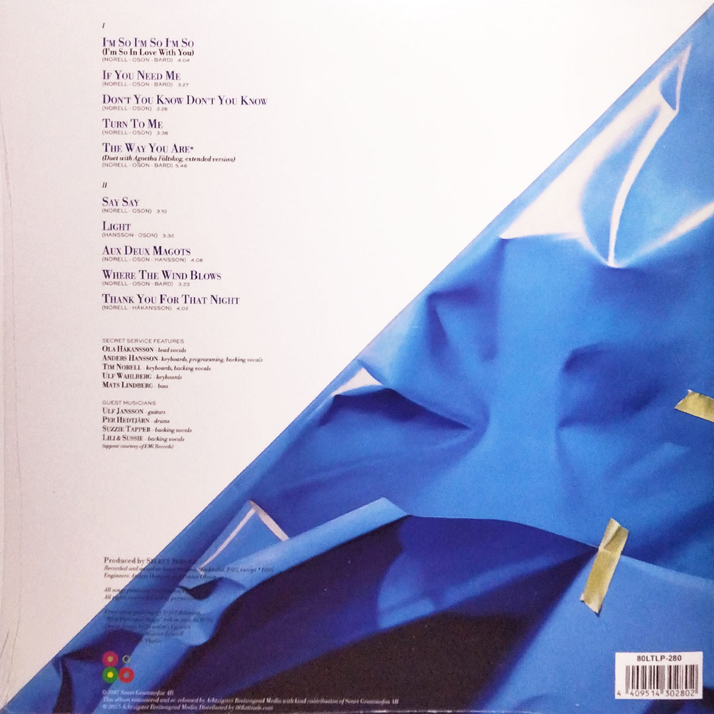 Secret Service / Aux Deux Magots (LP)