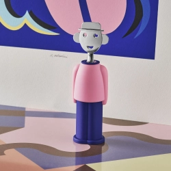 Alessi Штопор Alessandro M. розовый