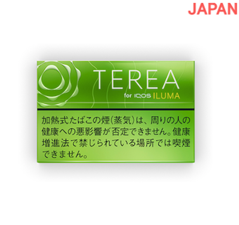 Стики Terea Yellow menthol - табак с цитрусами и ментолом (Япония) (блок - 10 пачек)
