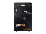 SSD накопитель Samsung 870 EVO 250ГБ, 2.5" SATA, SATA III, [MZ-77E250B/AM]