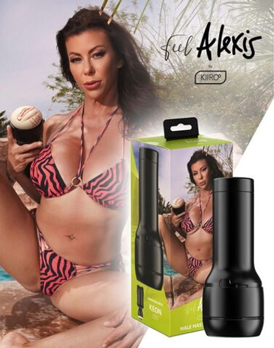 Мастурбатор-вагина Kiiroo FeelStar Stroker Alexis Fawx (Цвет: телесный с черным)