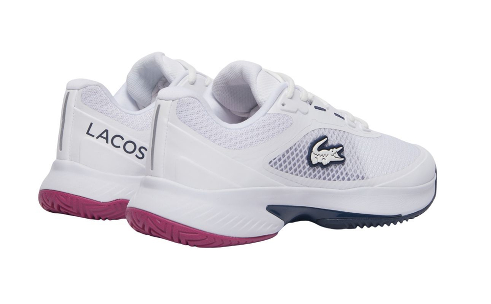 Женские Кроссовки теннисные Lacoste Tech Point Tennis - белый