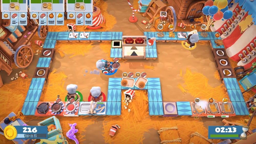 Overcooked! 2: Carnival of Chaos (для ПК, цифровой код доступа)