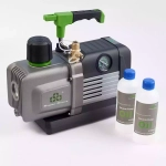 Вакуумный насос Super Stars ST-8BM (2ст., 241 л/мин, 0.2 Па, 11.5 кг, вакуумметр, соленоидный вентиль)