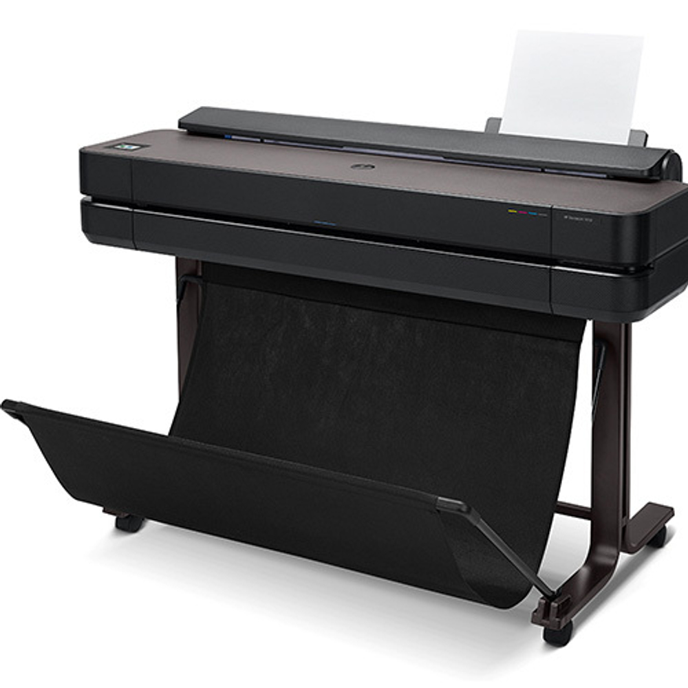 Принтер HP DesignJet T650, A0, 36", 4-цвета, Wi-Fi, подставка, цветной