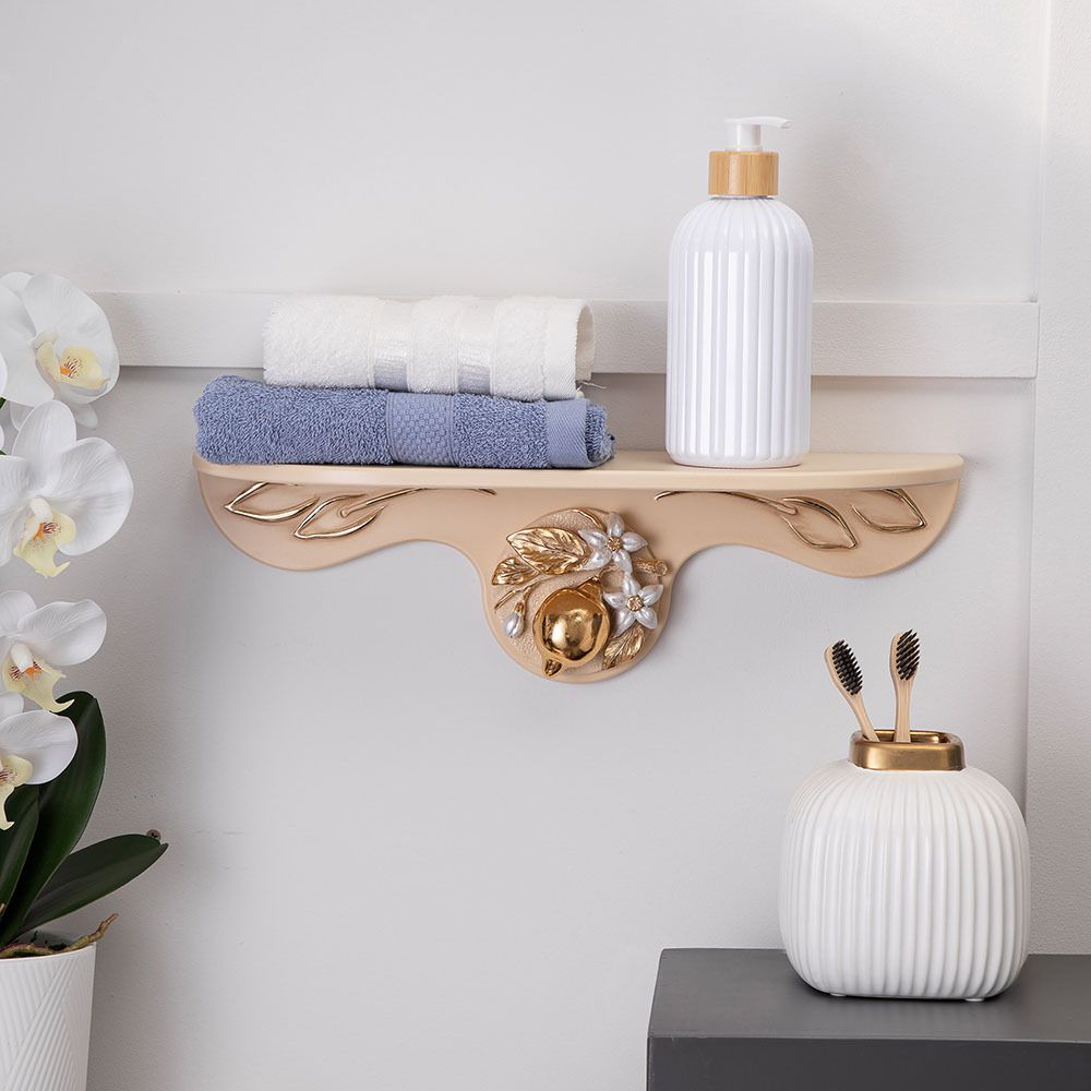 Полочка Лайм средняя Айвори