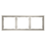 Рамка пластиковая VOLTUM S70 на 3 поста, (кашемир)