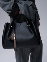 Кожаная сумка Vasilisa DBR 31210 черный/рокфор