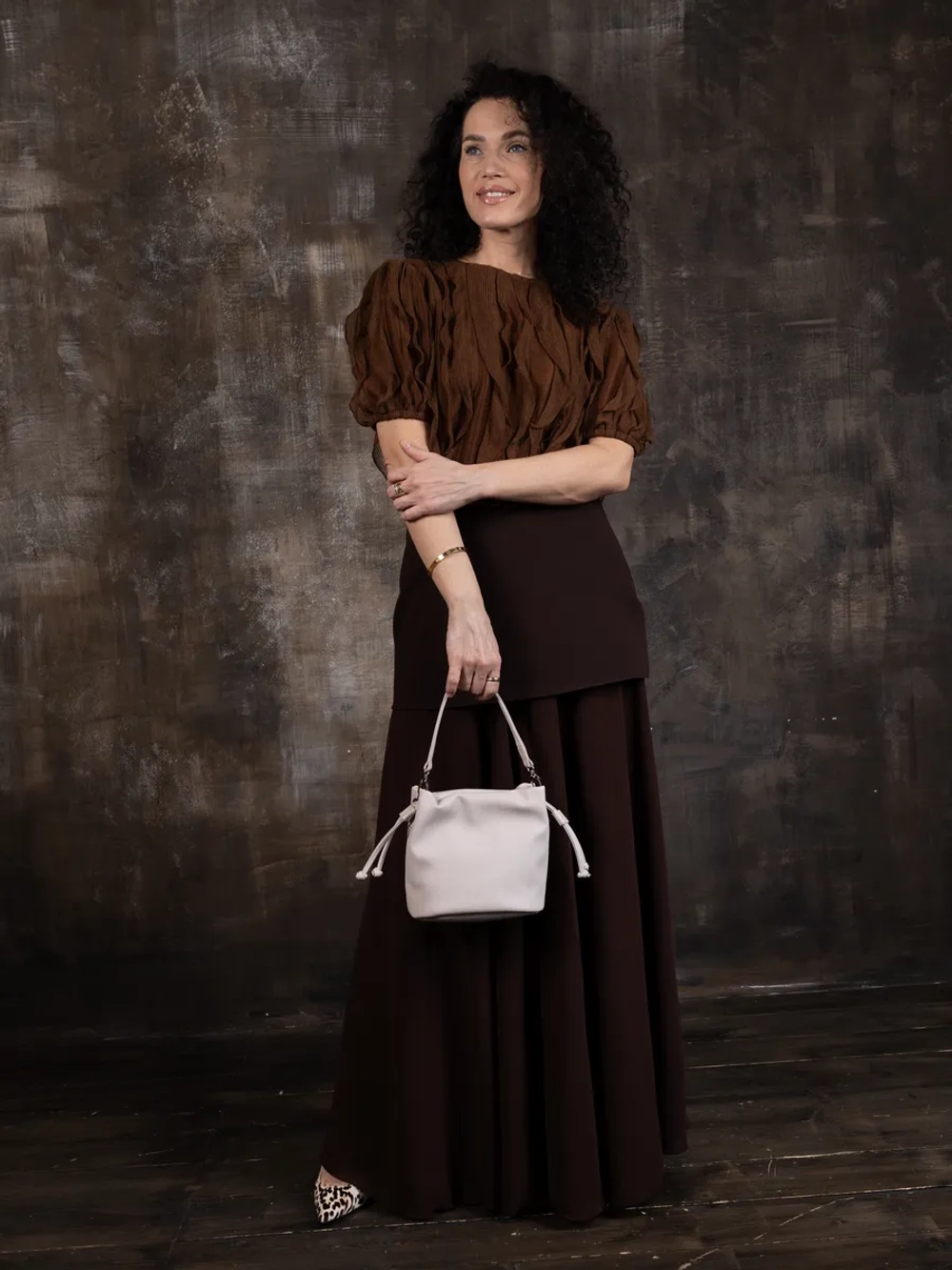 Сумка через плечо маленькая кисет