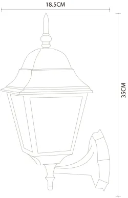 Уличный настенный светильник Arte Lamp BREMEN