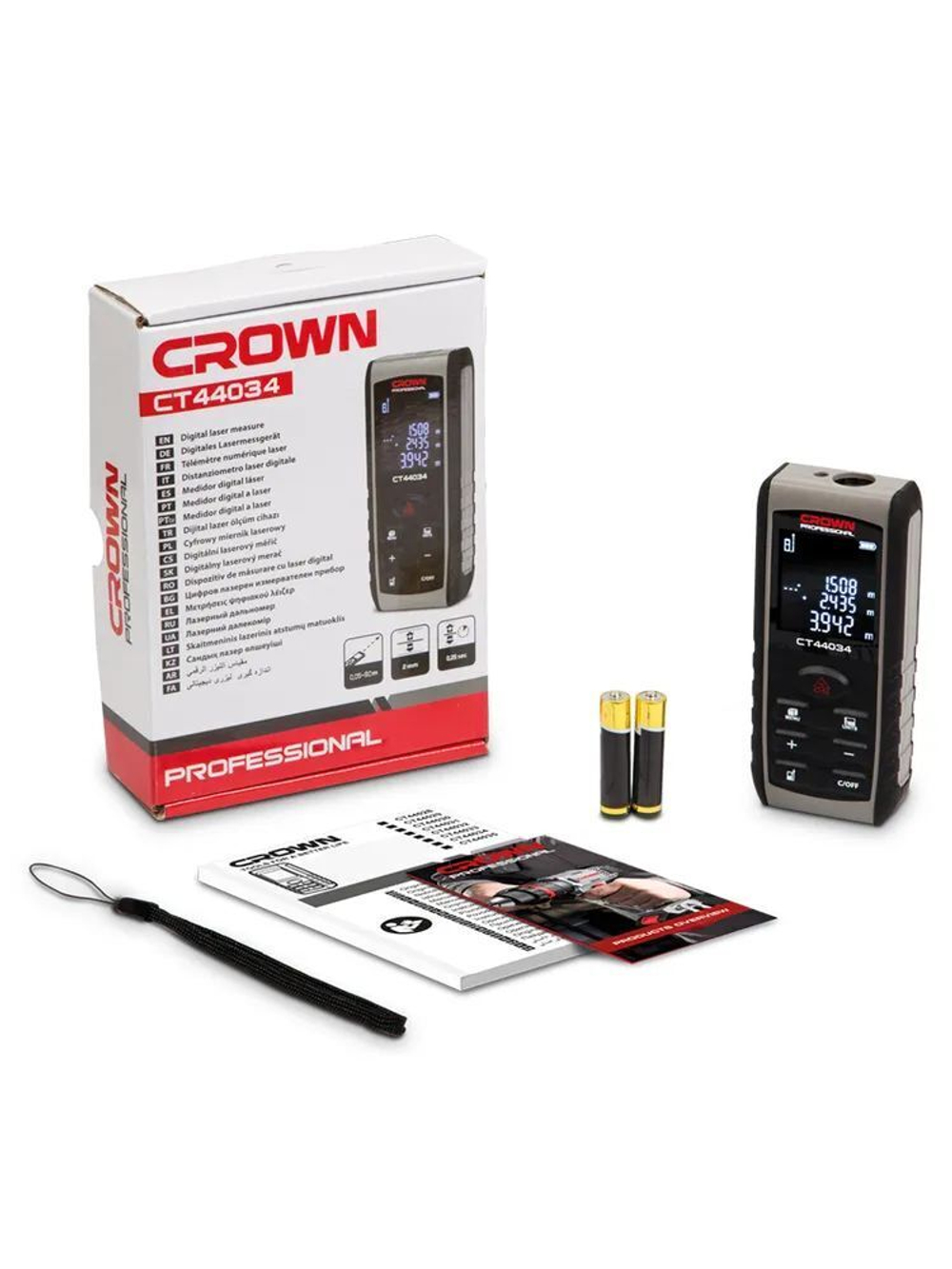 Лазерный дальномер CROWN CT44034