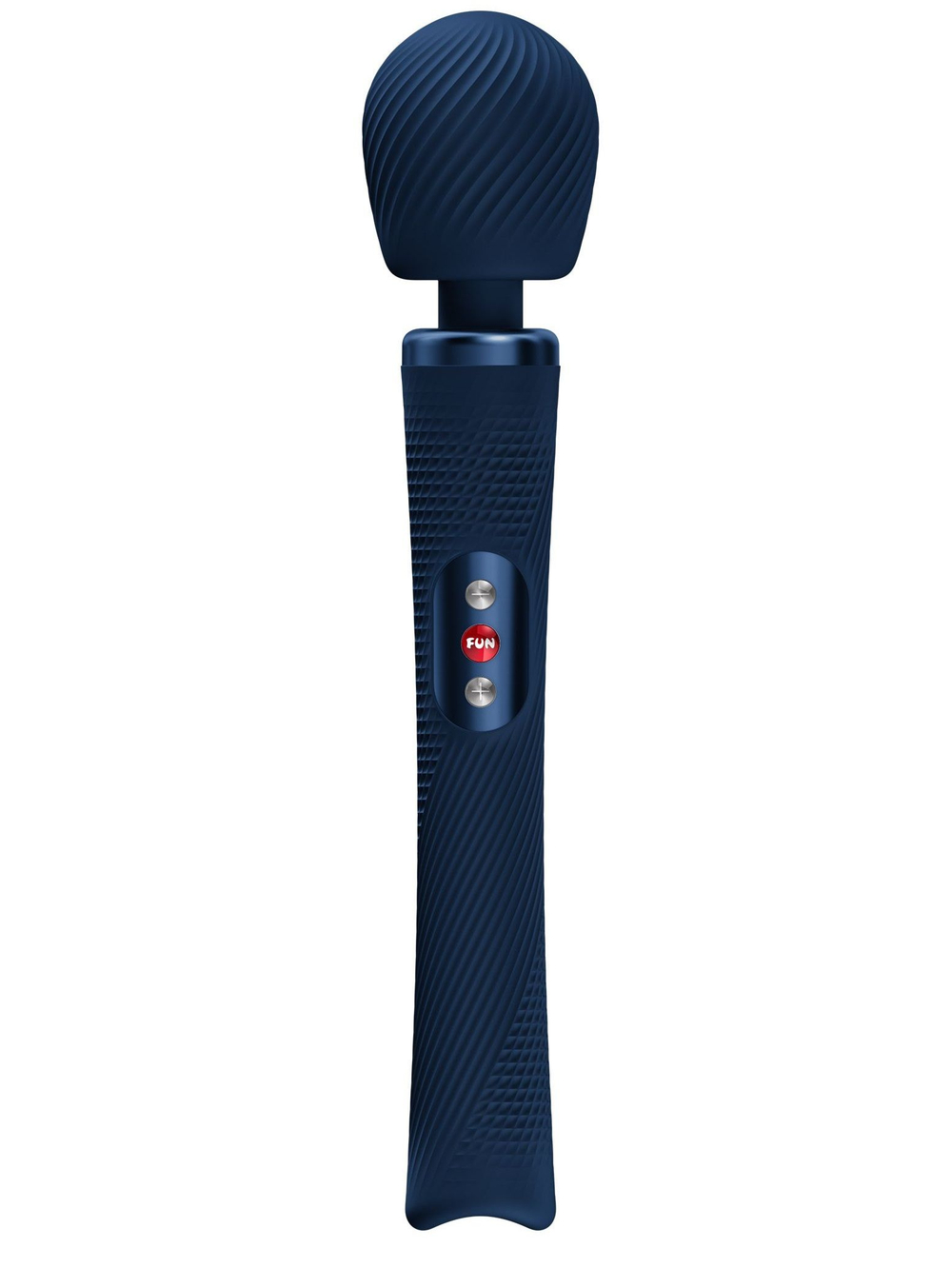 Синий жезловый вибромассажер Vim Vibrating Wand - 31,3 см. (Цвет: синий)